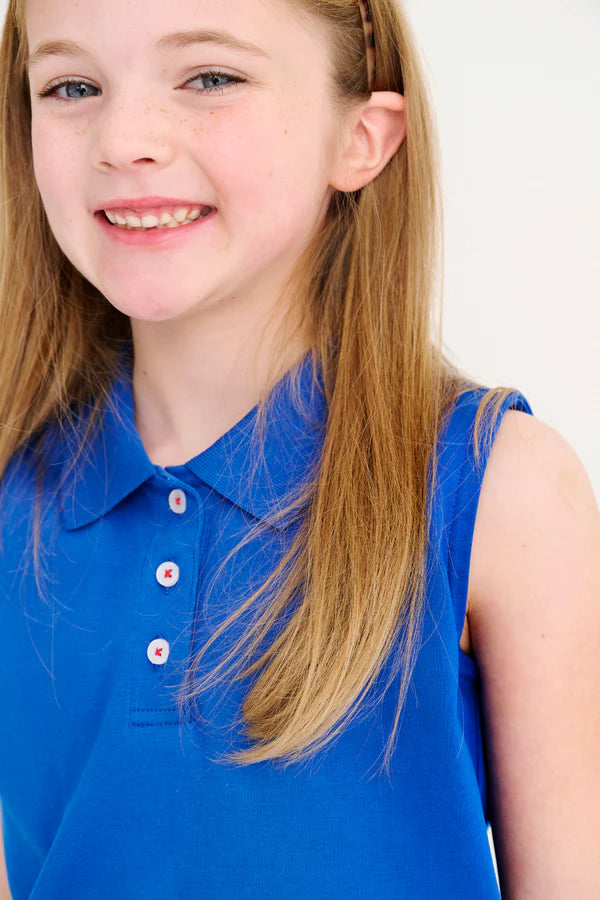 Sleeveless Anna Price Polo - Rockefeller Royal