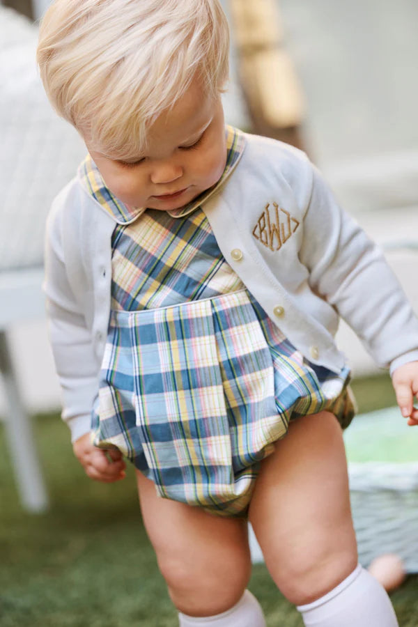 Cambridge Cardigan - Worth Ave White/Pearl