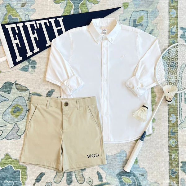 Prepletic Dean's List Dress Shirt - Worth Ave White