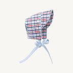 Barringer Bonnet - Pierce Mill Plaid Seersucker