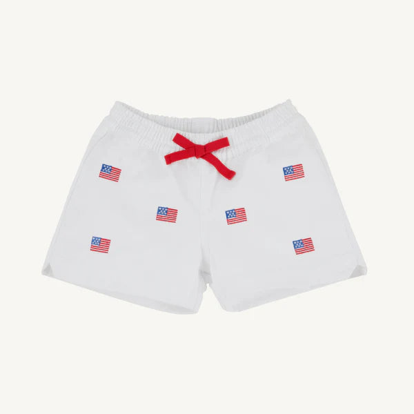 Critter Cheryl Shorts - American Flags