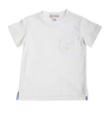 Carter Pocket Crewneck - Worth Ave White