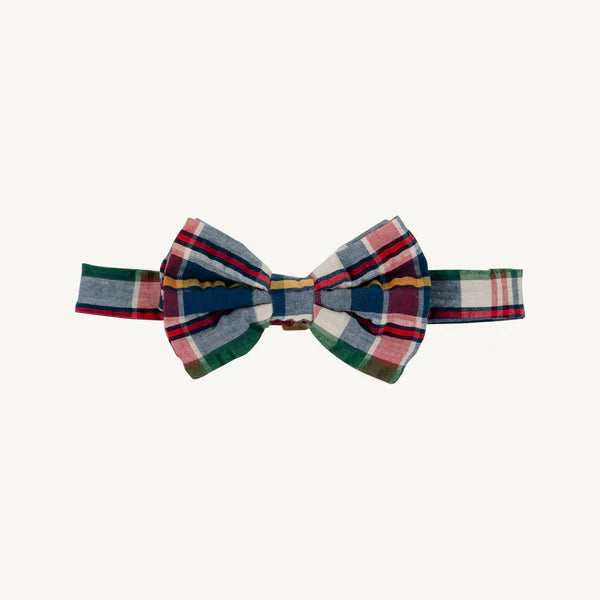 Baylor Bowtie - Gramercy Park Plaid Seersucker