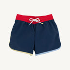 Tanner Trunks - Nantucket Navy & Red/Blue/Yellow