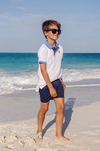 Sheffield Shorts - Nantucket Navy/Keeneland Khaki
