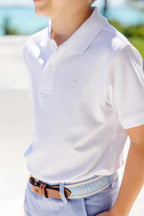 Prim & Proper Polo - Worth Ave White