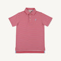 Prim & Proper Polo - Sumner County Stripe (Richmond Red/Beale Street Blue)