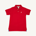 Prim & Proper Polo - Richmond Red/Worth Ave White