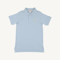 Prim & Proper Polo - Buckhead Blue/Bellport Butter Yellow