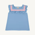 Darla Day Top - Sarasota Sky/ Pink