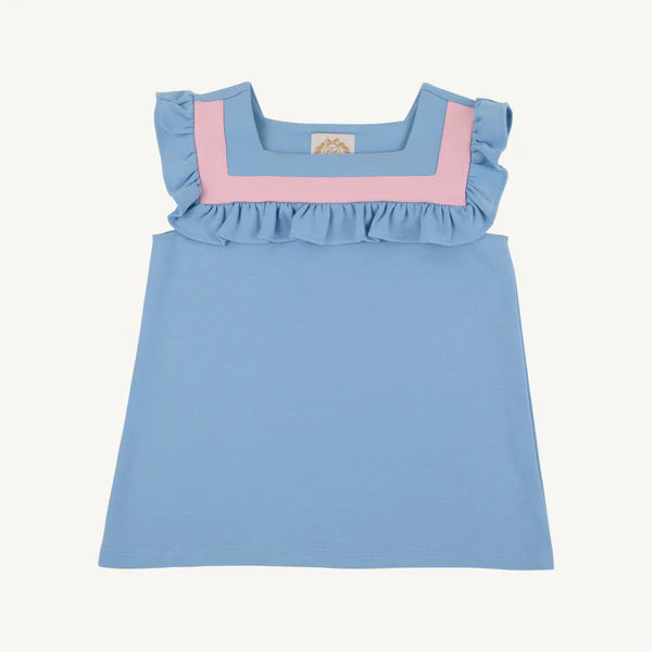 Darla Day Top - Sarasota Sky/ Pink