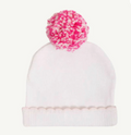 I'm Here Hat - White/ Palm Beach Pink