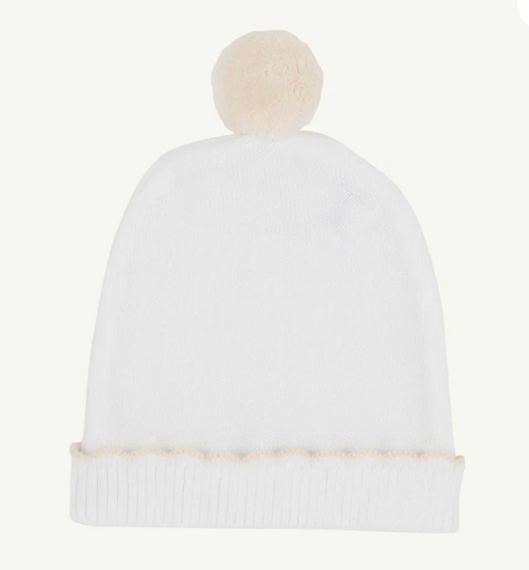 I'm Here Hat - White/ Palmetto Pearl