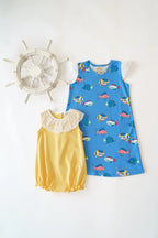 Eyelet Polly Play Dress - Here Fishy Fishy