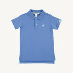 Prim & Proper Polo - Barbados Blue