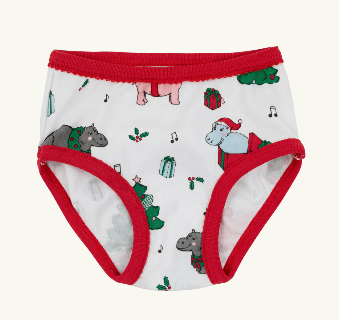 Pippy's Underpinnings - I Want a Hippopotamus (Richmond Red)