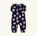 Leigh Ann Angel Sleeve Romper - Keeping Spirits Bright