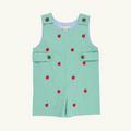 Critter Jack Keene Jon Jon - Apples / Green Mini Gingham