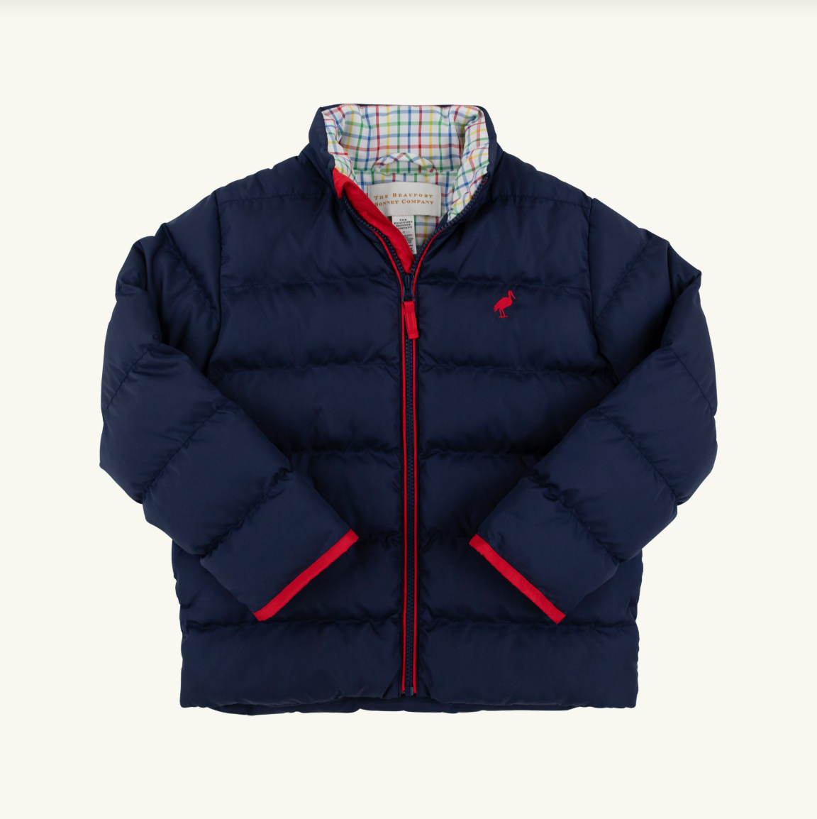 Cooper Coat - Nantucket Navy/Richmond Red