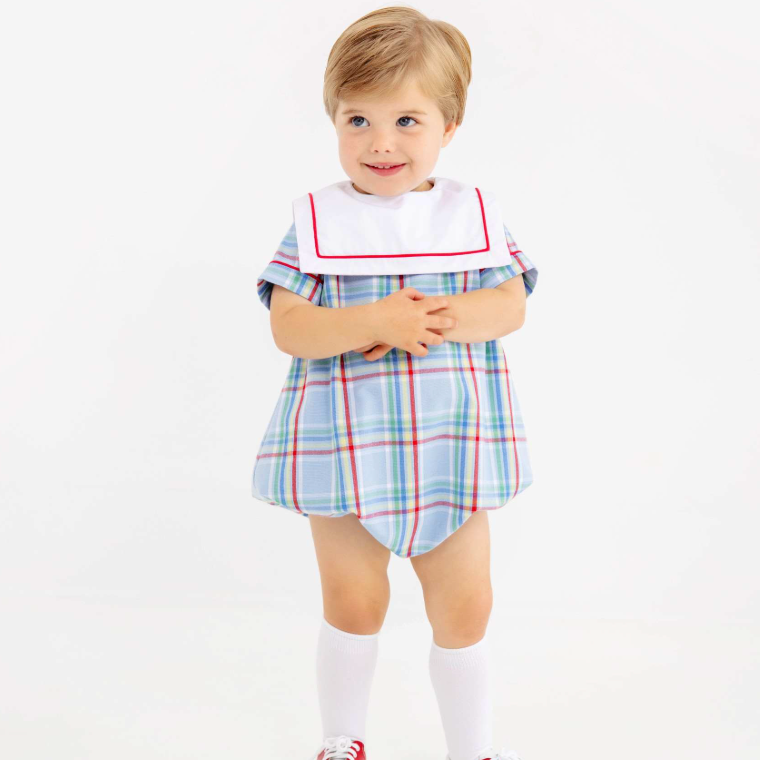 Townes Top Sail Bubble - Kensington Court Plaid