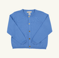 Cambridge Cardigan - Barbados Blue/ Gold Buttons