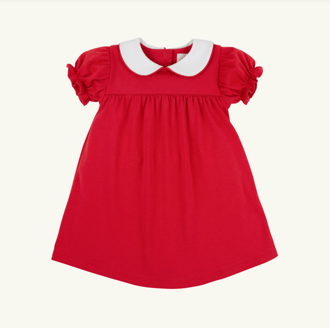 Holly Day Dress - Richmond Red/Worth Ave White