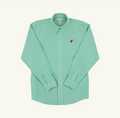 Deans List Dress Shirt - Gibson Island Green Mini Gingham/Richmond Red