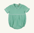 Bradford Bubble - Gibson Island Green Mini Gingham