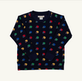 Boys Terry Comfy Crewneck - Hut!/Nantucket Navy