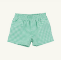 Sheffield Shorts - Gibson Island Green Mini Gingham/Multicolor