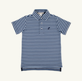 Prim & Proper Polo - Sumner County Stripe/Nantucket Navy