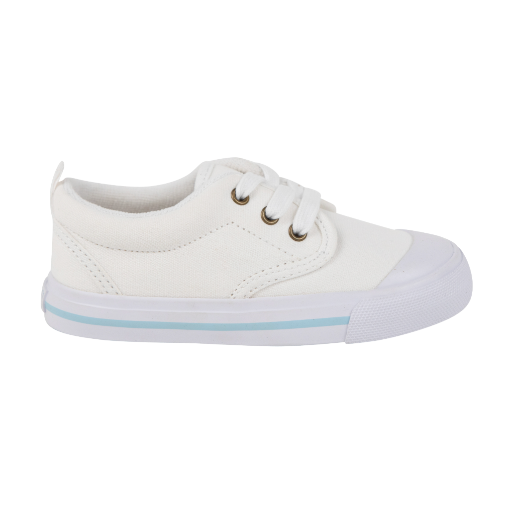 Prep Step Sneaker - Worth Ave White/Buckhead Blue Stripe
