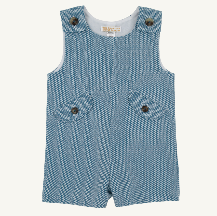 Prescott Pocket Jon Jon - Barnsley Blue Tweed