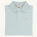 L/S Prim & Proper Polo Onesie - Old Greenwich Green