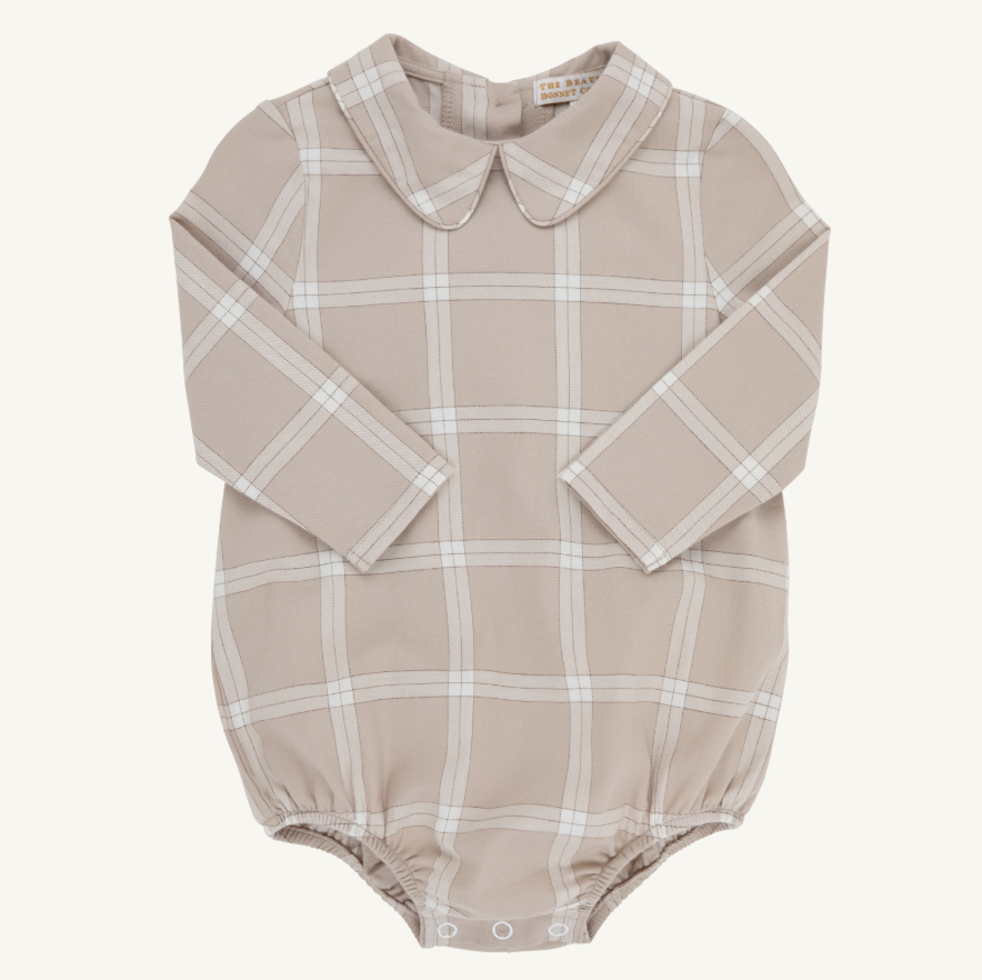 Peter Pan Collar Shirt - Thompson Park Plaid