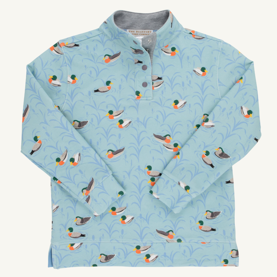 Pendleton Popped Collar - Fine Weather for Ducks/ Grantley Gray