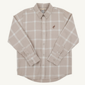 Dean's List Dress Shirt - Thompson Park Plaid/ Gray Bay Brown