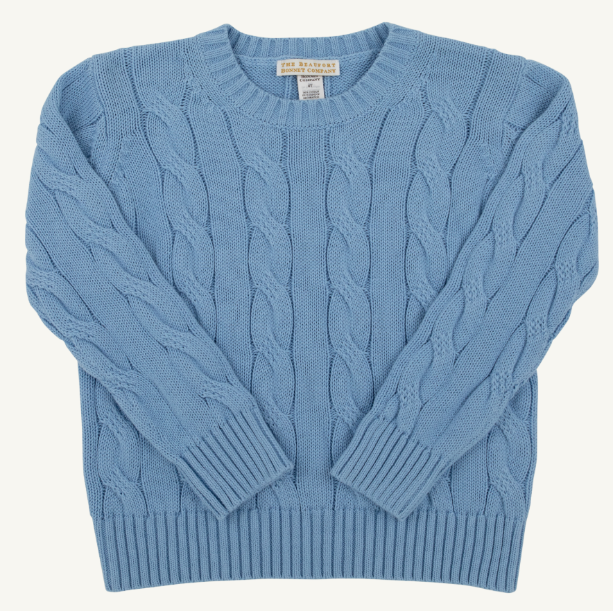 Crawford Crewneck - Sarasota Sky