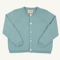Cambridge Cardigan (Pearl Buttons) - Old Greenwich Green
