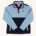 Fleece Hayword Half Zip - Barrington Blue/Nantucket Navy