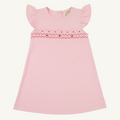 Angel Sleeve Biltmore Dress - Sandpearl Pink/Rosebud