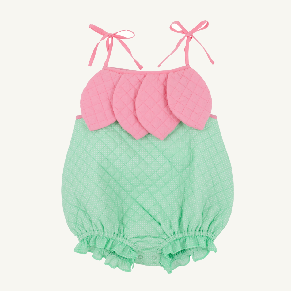 Halloween Toddler Costume - Flower (Grace Bay Green Microdot/Hamptons Hot Pink)