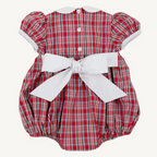 Dollie Mae Bubble - Woodspoint Plaid/ Worth Ave White