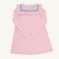 L/S Darla Dress - Sandpearl Pink/ Barrington Blue