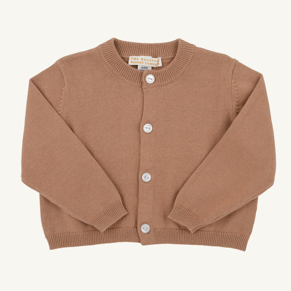 Cambridge Cardigan - Cape Elizabeth Camel