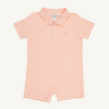 Sir Proper's Romper - Seashore Sherbet Stripe