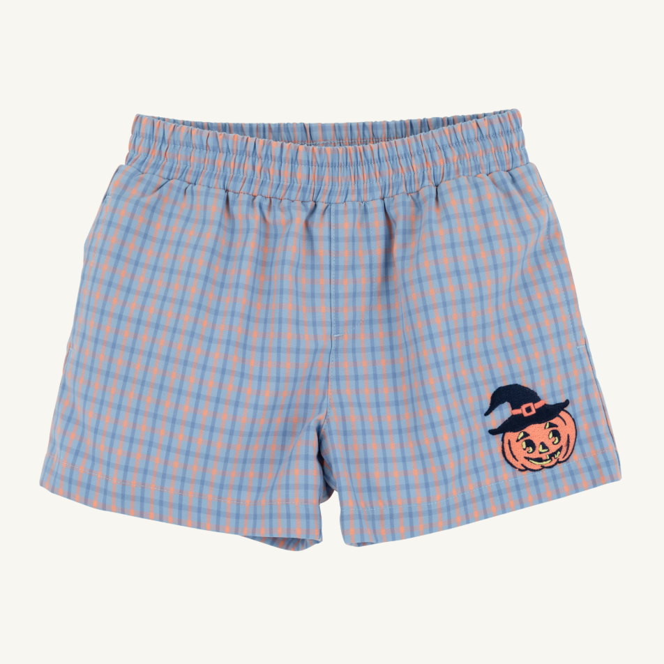Sheffield Shorts - Wheaton Windowpane / Jack-O-Lantern