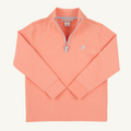 Prepletic™ Hayword Half Zip - Seashore Sherbet (Heathered)/ Buckhead Blue