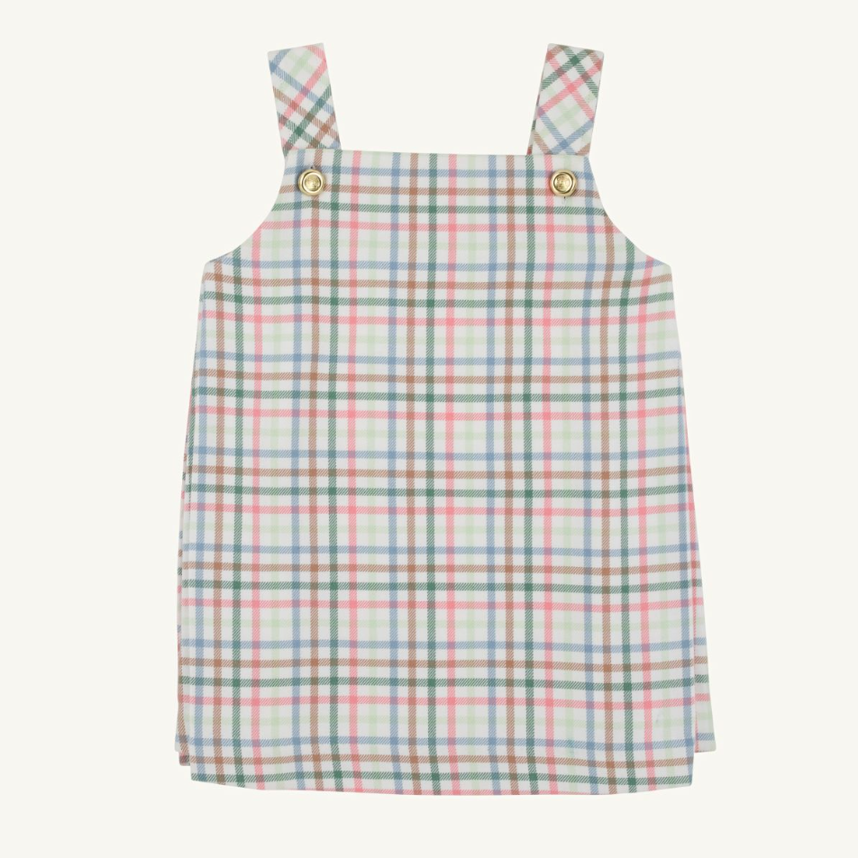 Pleated Ginny Jumper - Manalapan Plaid