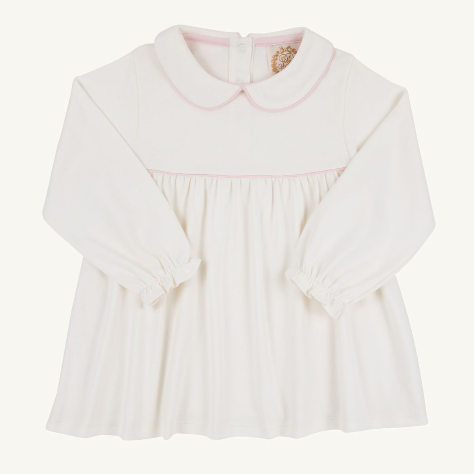 Maude's A Line Top - Palmetto Pearl /Palm Beach Pink